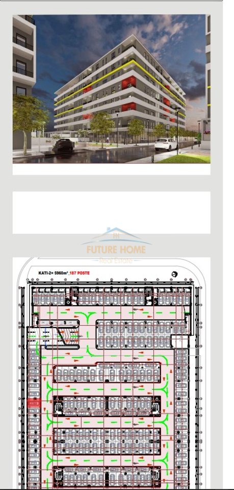 In vendita, Garage, Complesso Univers City, QTU, Tirana.