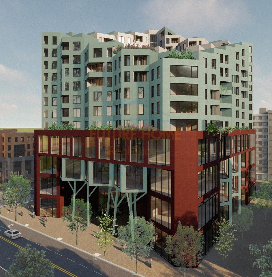 Shitet, Apartament 3+1+2, Colonnade Building, Rruga Dritan Hoxha, Tirane.