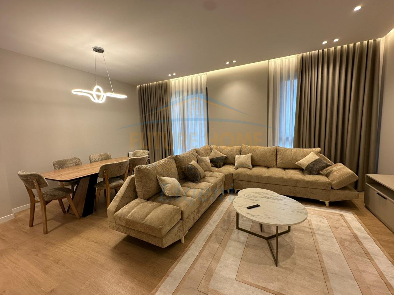 For rent, Apartment 3+1+Parking Space, Green Valley, Tirana.