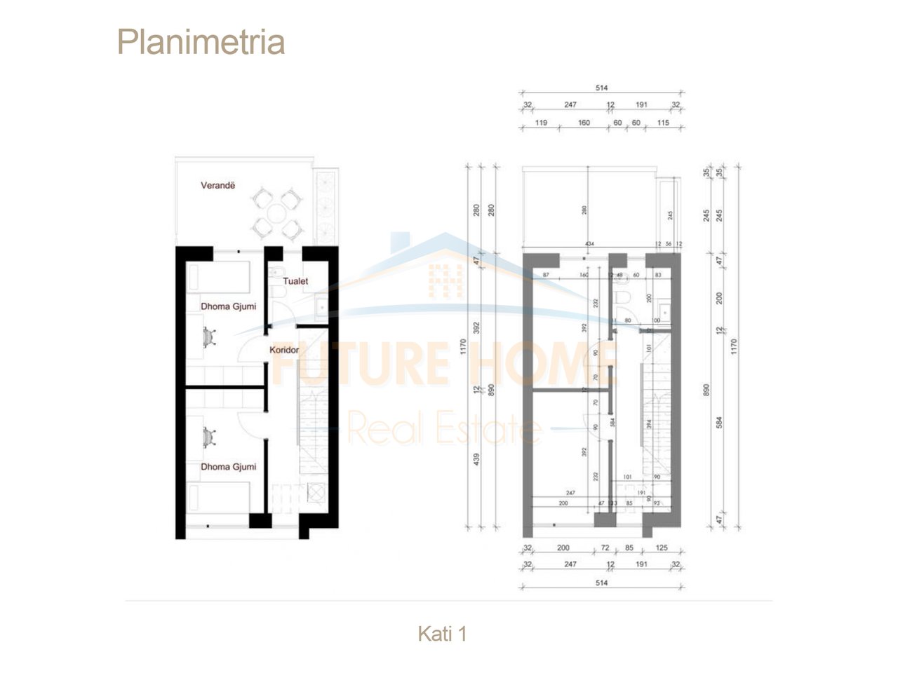 For sale, Attached Villa, West Home Residence, Farkë