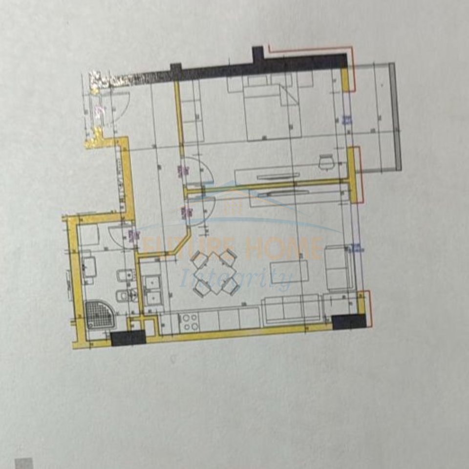 In vendita, Appartamento 1+1, Complesso Urban Gate, Tirana.
