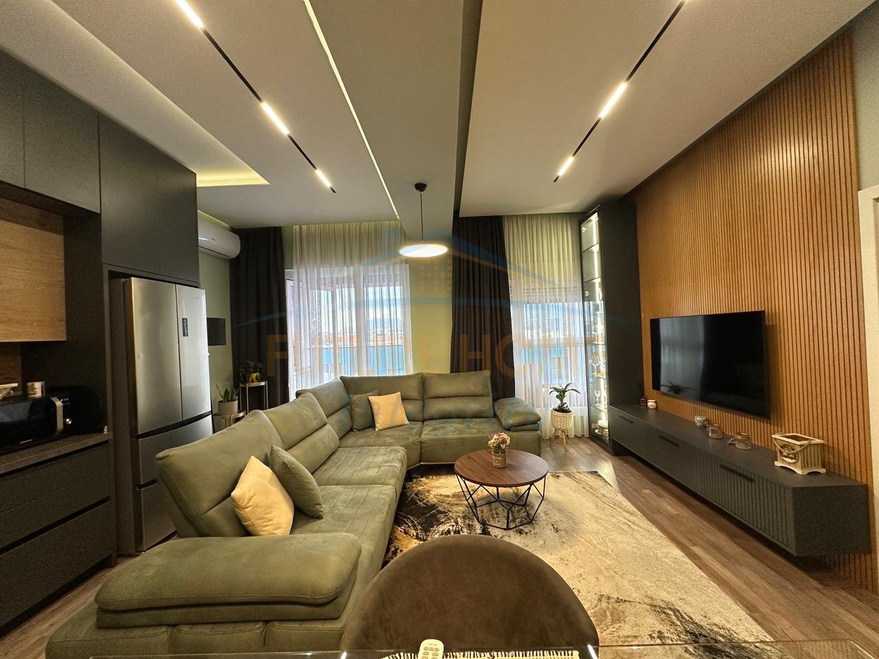 For sale, Apartment 1+1+Parking space, Mangalem Complex, Tirana.