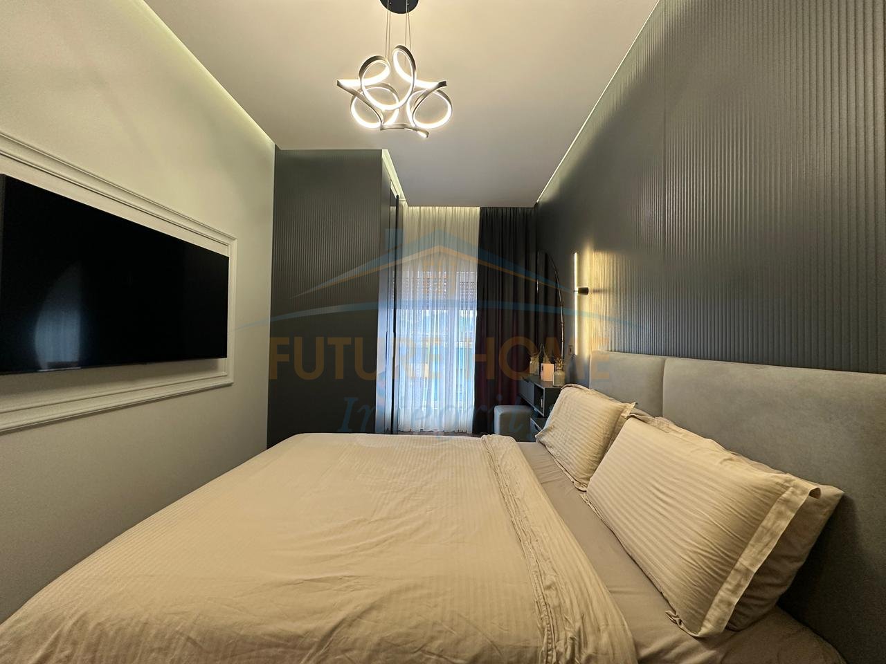 For sale, Apartment 1+1+Parking space, Mangalem Complex, Tirana.