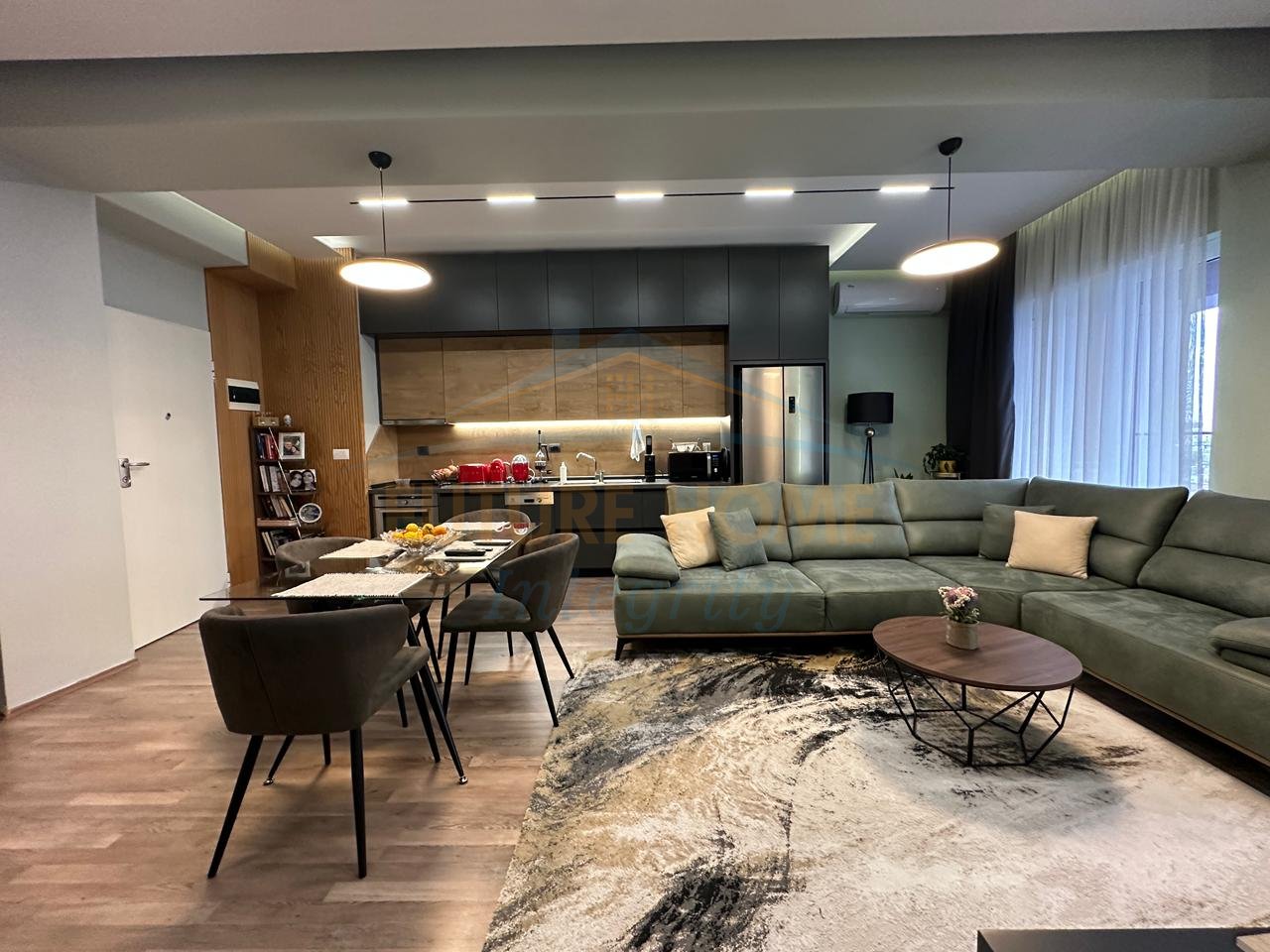 For sale, Apartment 1+1+Parking space, Mangalem Complex, Tirana.