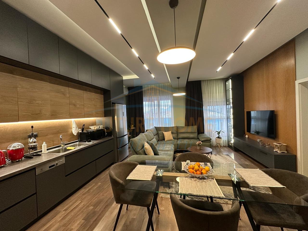 For sale, Apartment 1+1+Parking space, Mangalem Complex, Tirana.