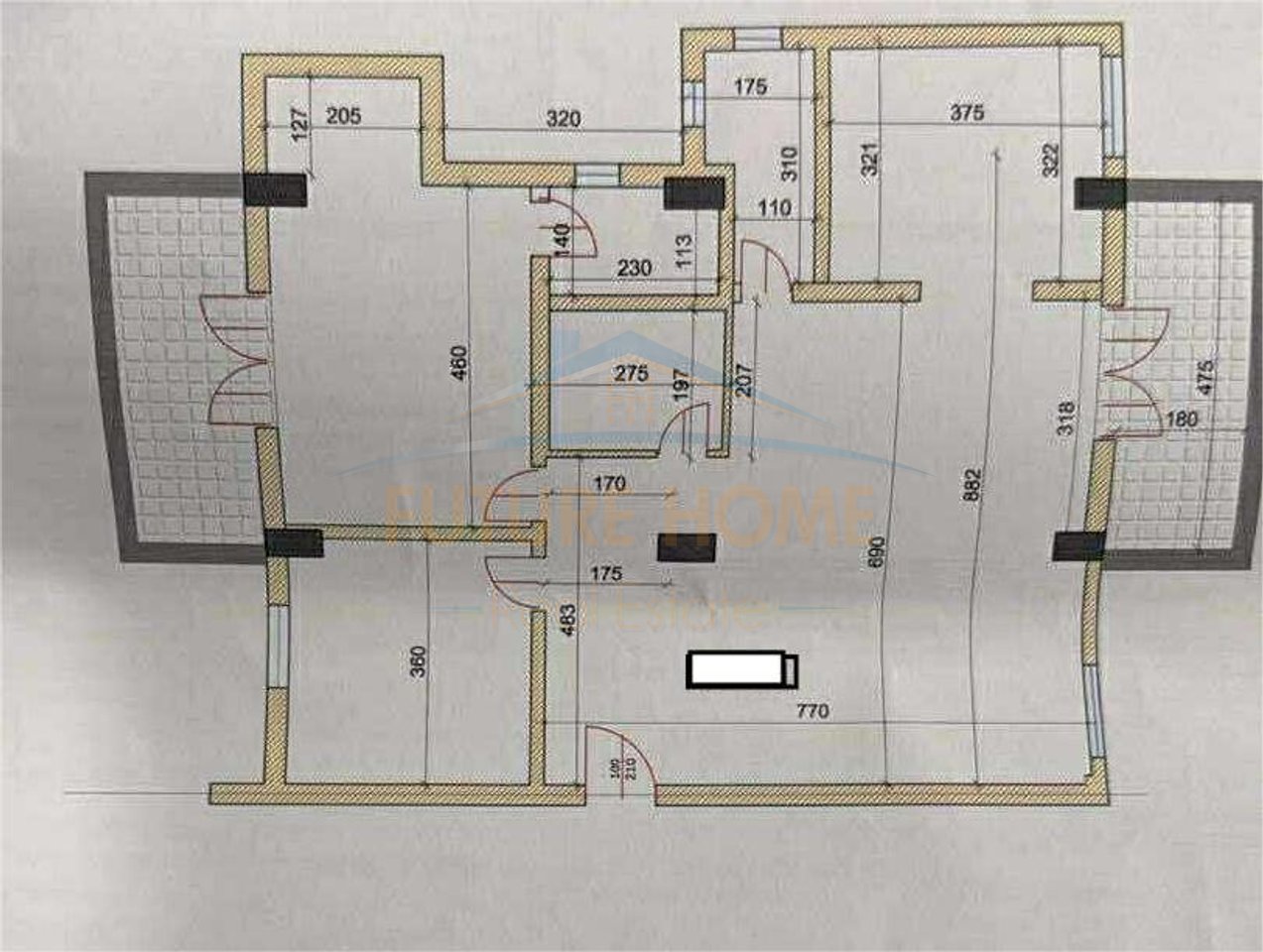 In vendita, Appartamento 2+1+2+2 Posti Auto, Myslym Shyri, Tirana