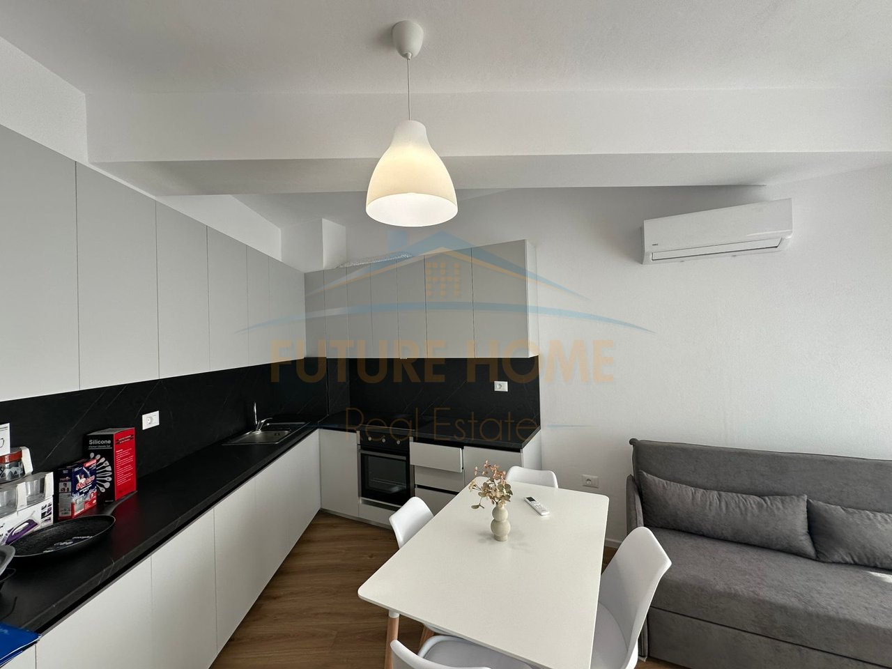For rent, 1+1 Apartment, Ali Demi, Tirana.