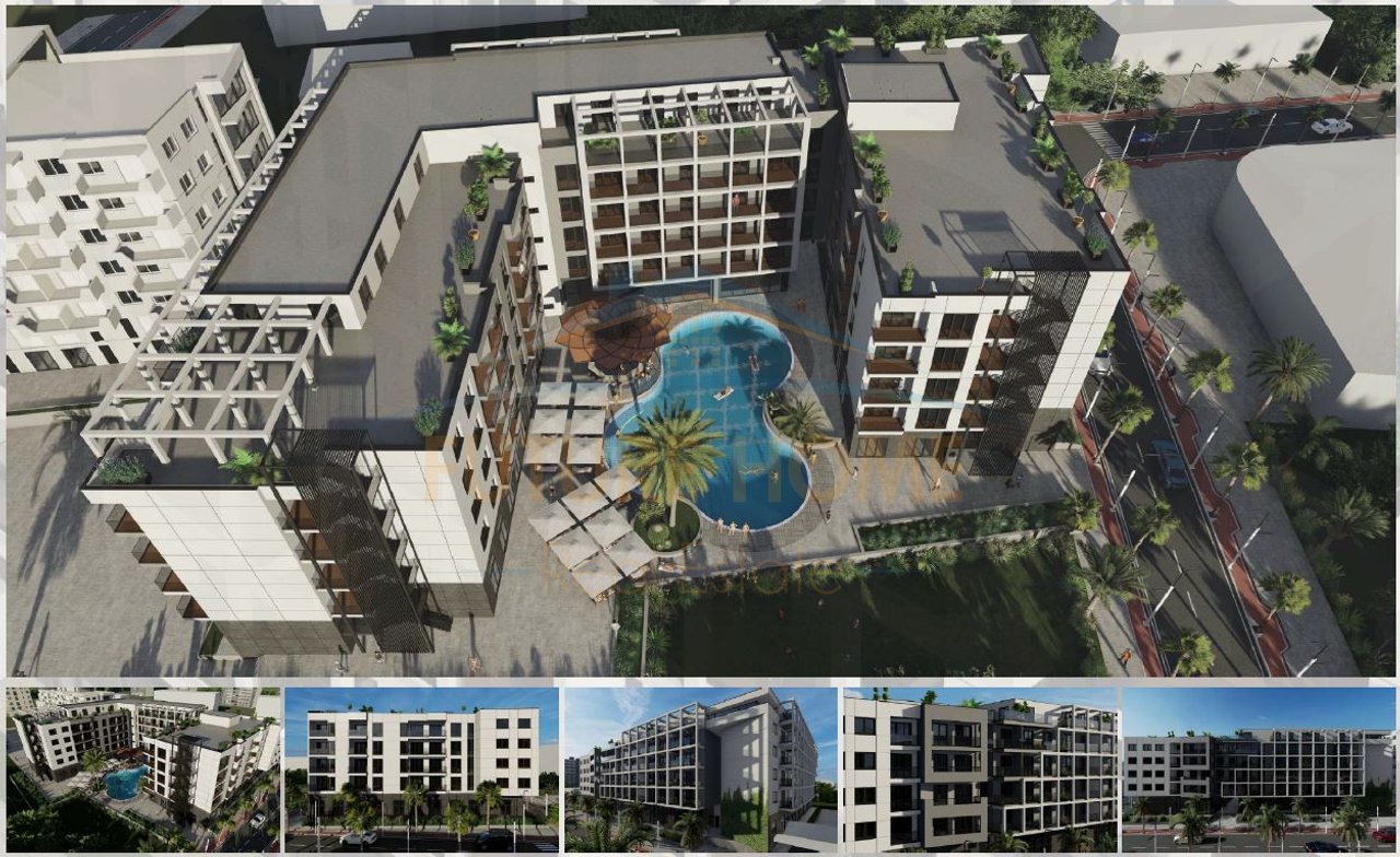 In vendita, Appartamento 1+1, Azure Coast Residence, Mali i Robit.