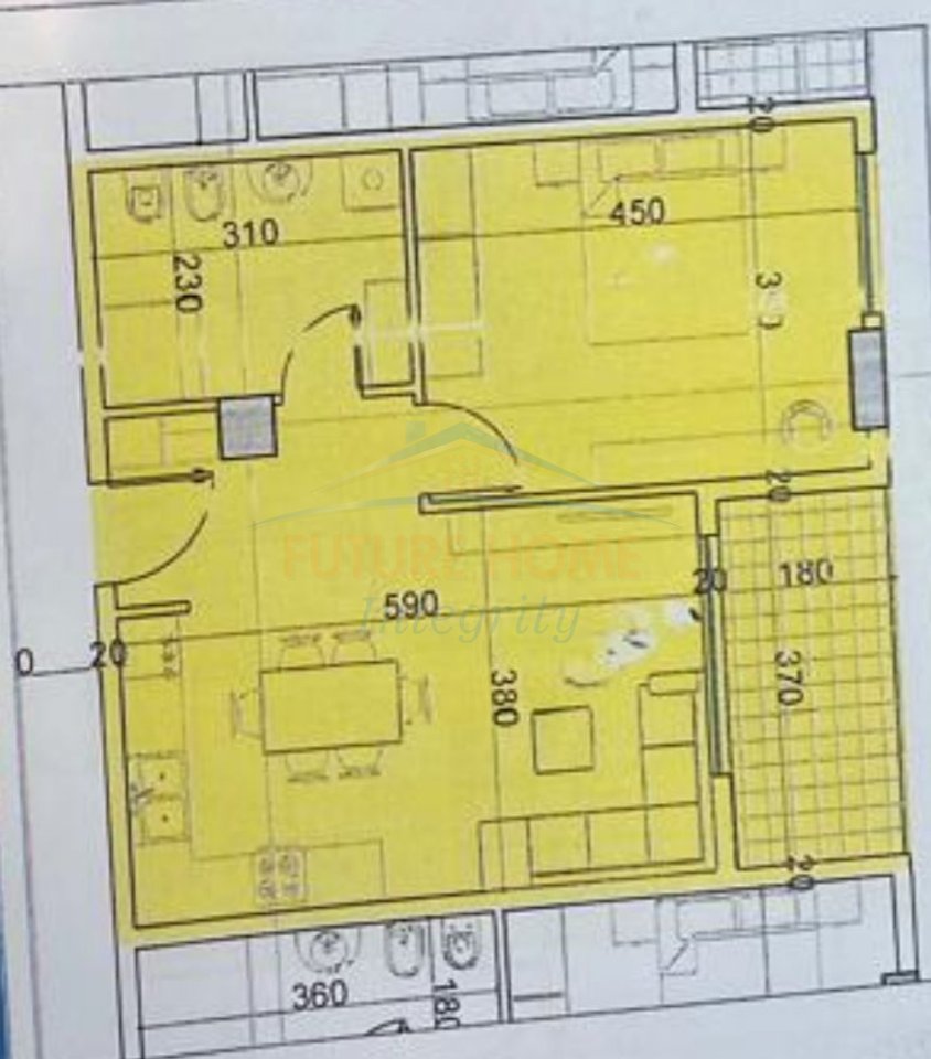 In vendita, Appartamento 1+1, BelFiore Residence, Tirana.