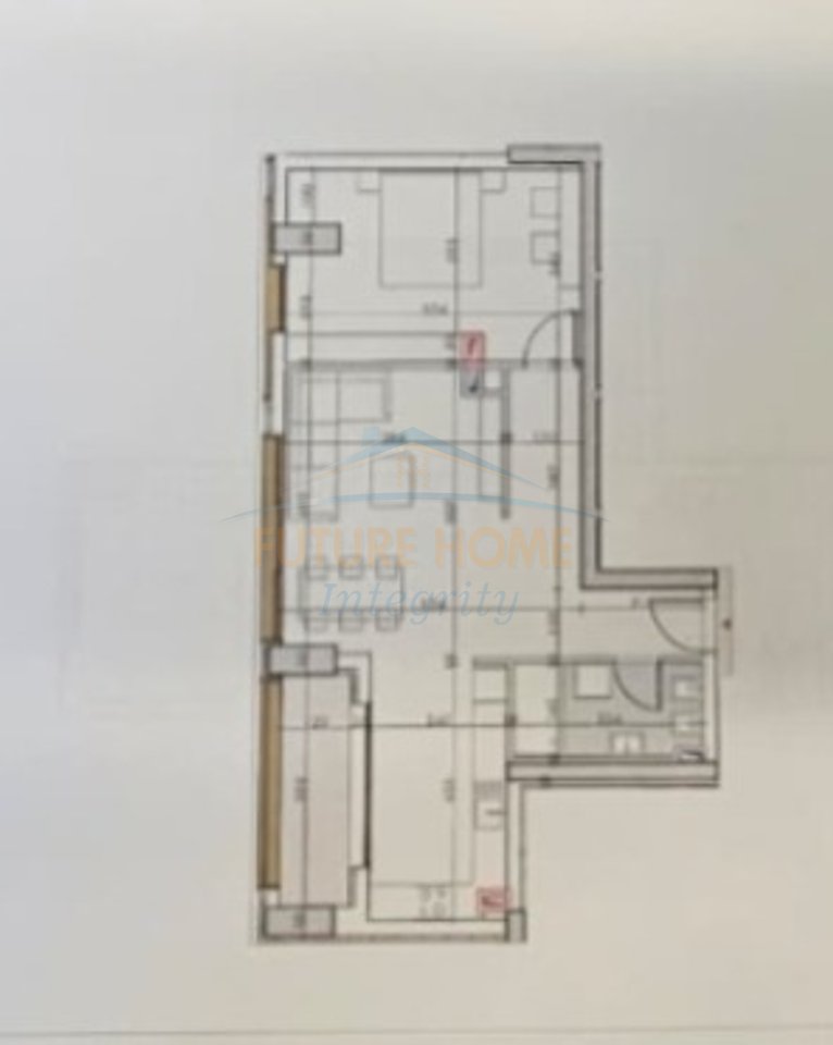 For sale, Apartment 1+1, A.F.A Tower, Tirana.