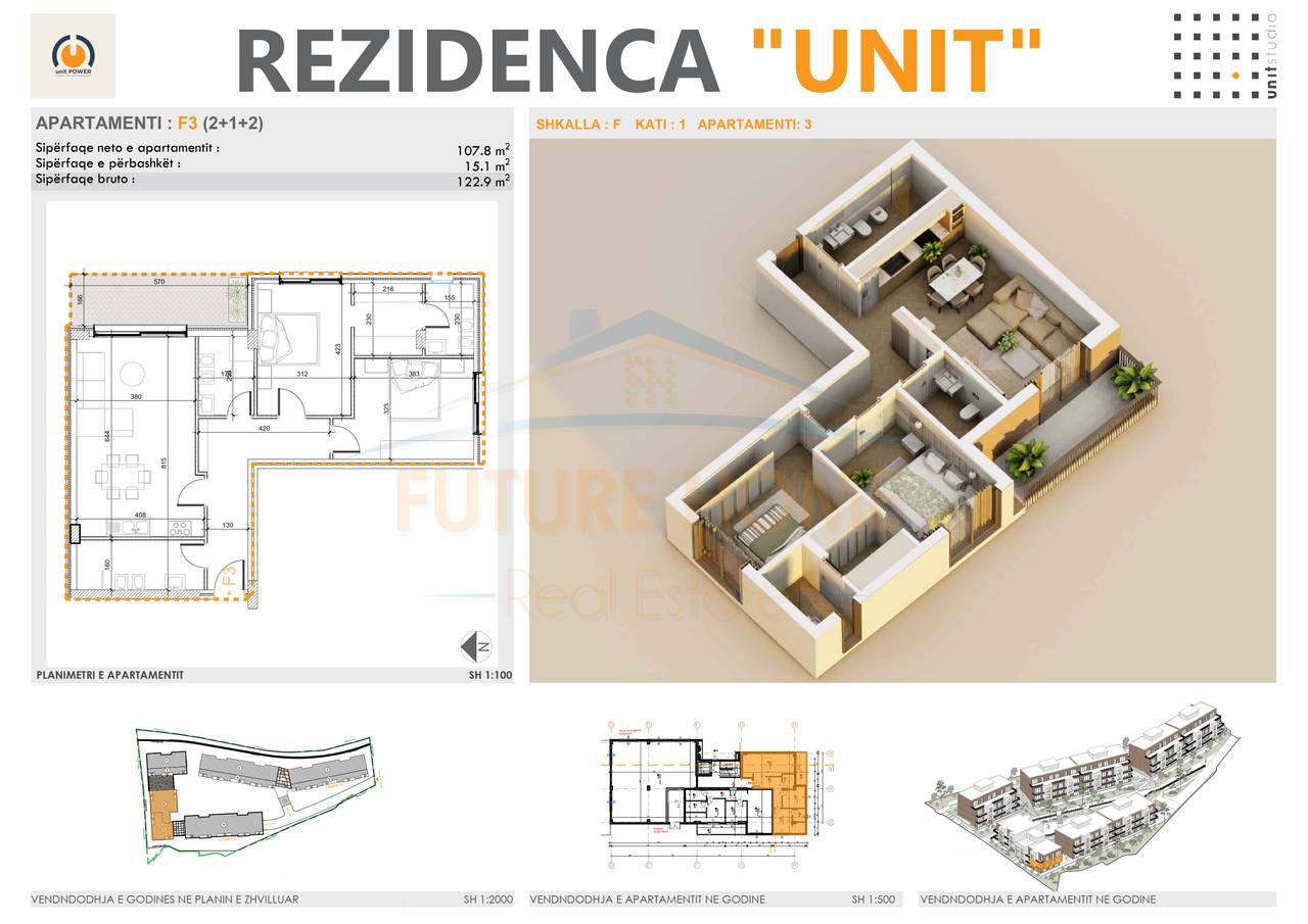 For sale, Apartment 2+1+2, UNIT RESIDENCE, TEG