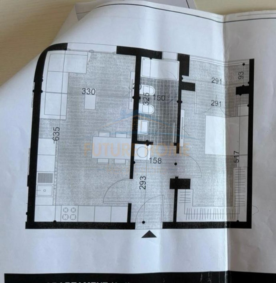 Shitet, Apartament 1+1, Kompleksi Mëhillaj Kamëz