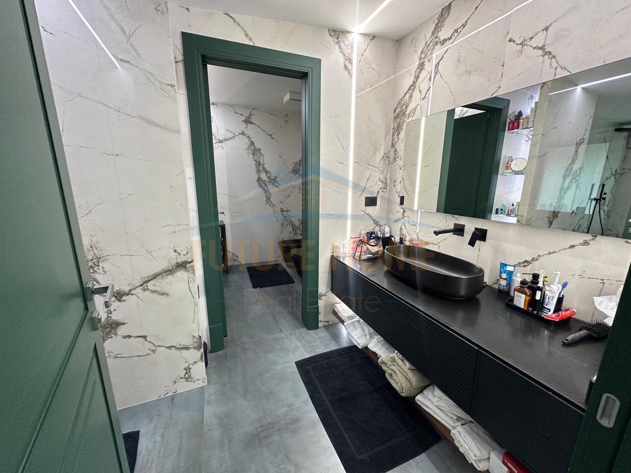 For sale, Penthouse 3+1+3+2 Parking Spaces, Dry Lake, Tirana.