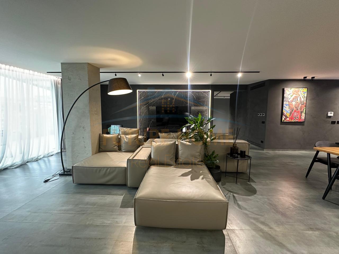 For sale, Penthouse 3+1+3+2 Parking Spaces, Dry Lake, Tirana.