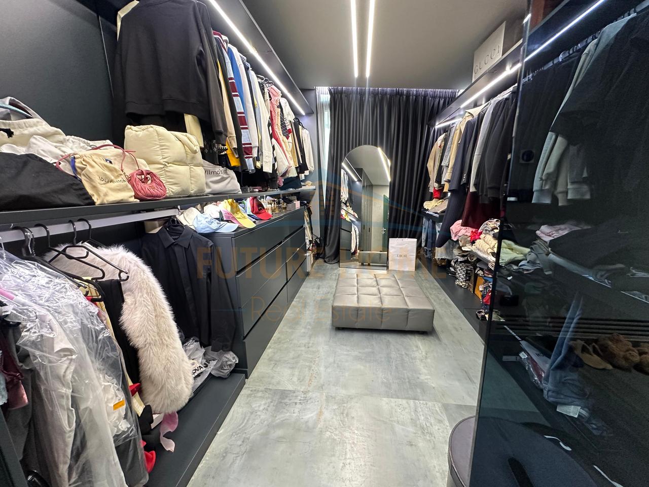 For sale, Penthouse 3+1+3+2 Parking Spaces, Dry Lake, Tirana.