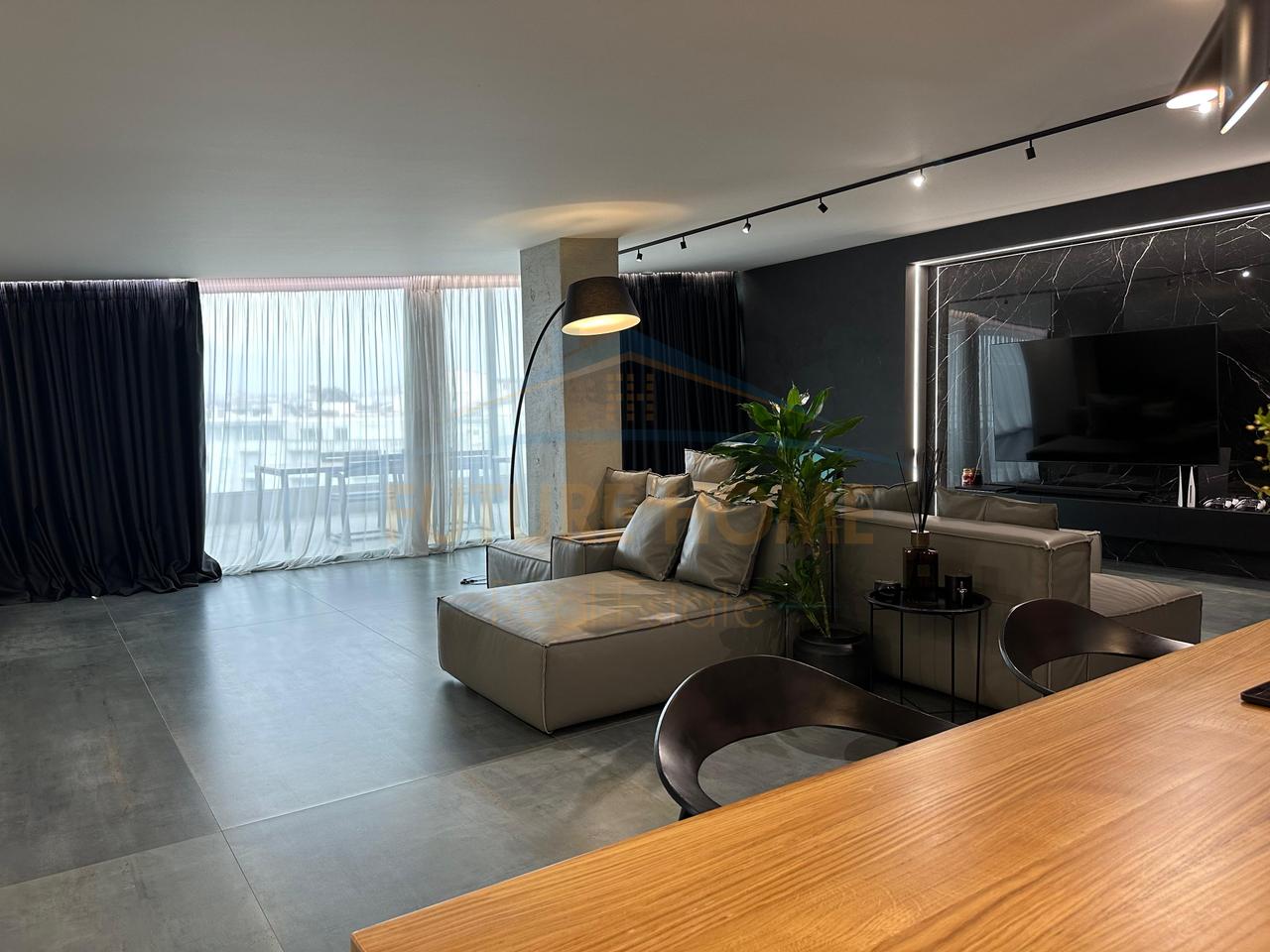 For sale, Penthouse 3+1+3+2 Parking Spaces, Dry Lake, Tirana.