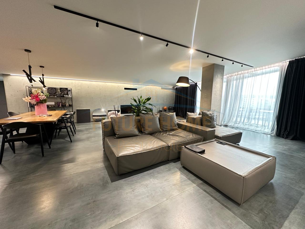 For sale, Penthouse 3+1+3+2 Parking Spaces, Dry Lake, Tirana.