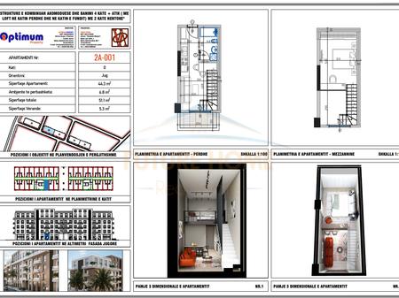 Shitet, Loft 1+1,Rezidenca "Adria", Qerret, Kavajë