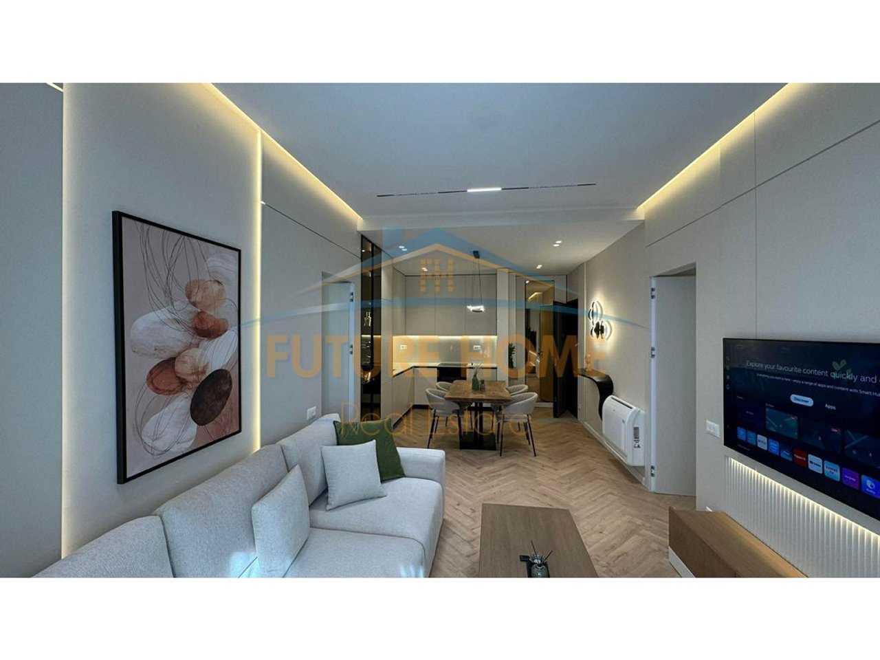 For sale, Luxury Apartment 2+1+2, Tirana Garden Building