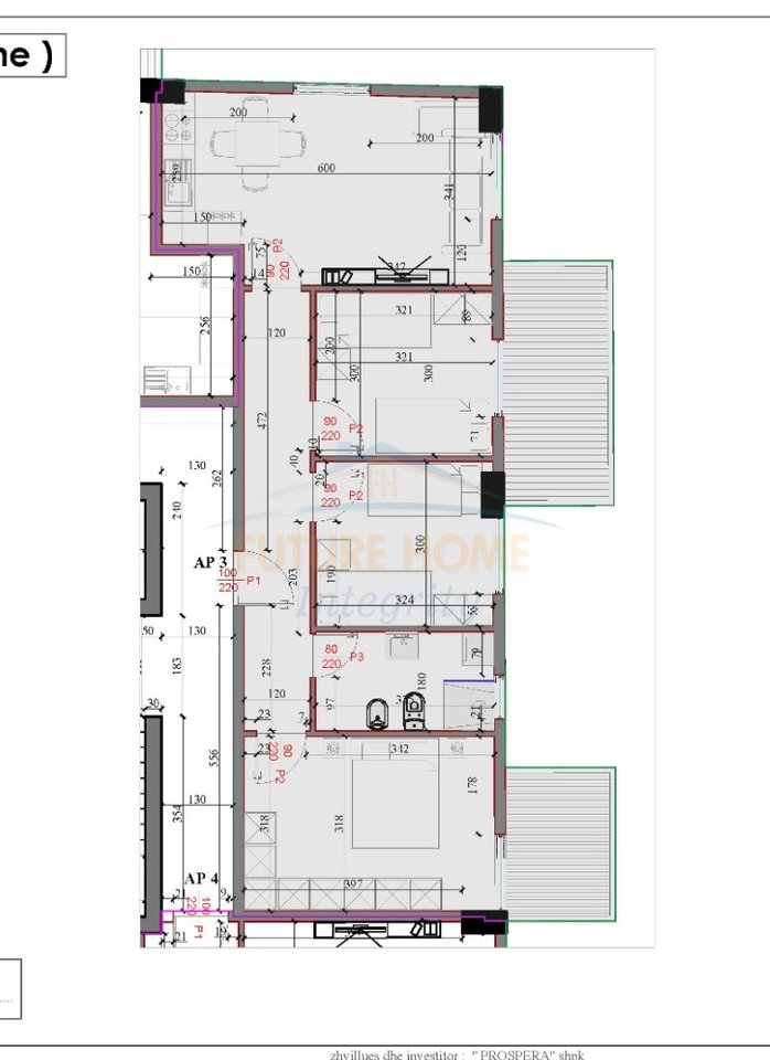 Shitet, Apartament 3+1, Rezidenca Kodra e Liqenit, Paskuqan, Tiranë.