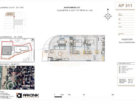 Shitet, Apartament 2+1, Pamje Ballore Deti, Residenca "Kapiten", Golem, Durrës