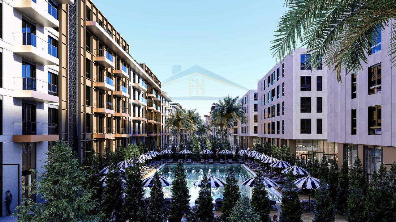 Shitet, Apartament 2+1, Rezidenca Palm Paradise, Qerret.