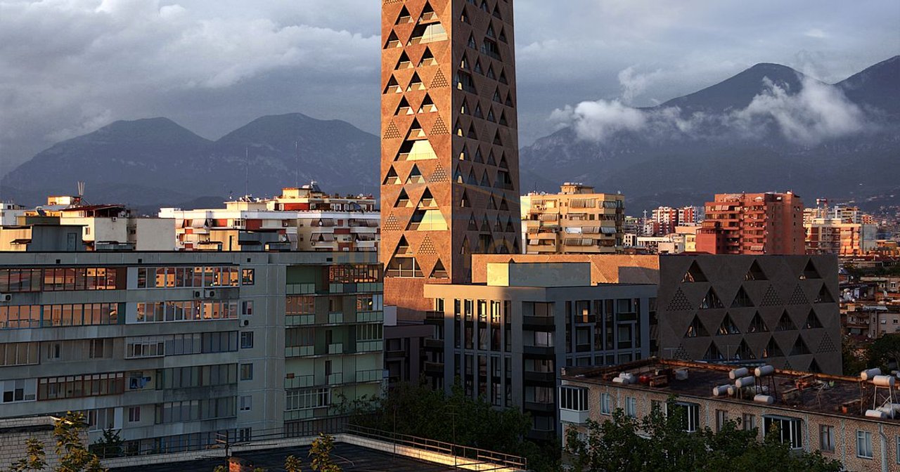 For sale, Apartment 1+1, Tirana Tower, Xhamlliku.