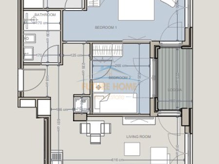 Mundësi investimi, Apartament 2+1, Baks Bay, Rana e Hedhun.