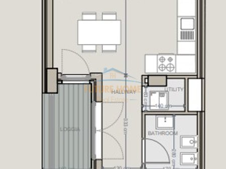 Mundësi investimi, Apartament 1+1, Baks Bay, Rana e Hedhun.