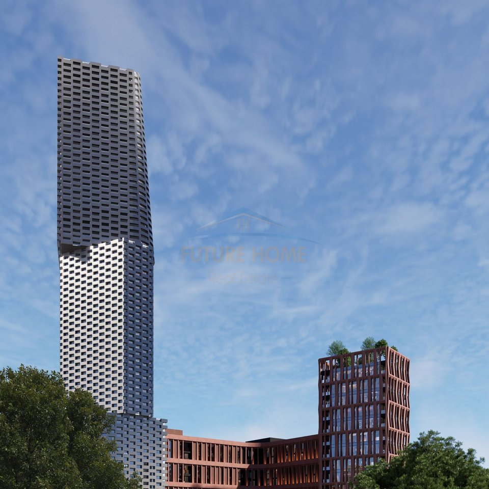 For sale, 1+1 Apartment, Axa Residence, New Boulevard, Tirana