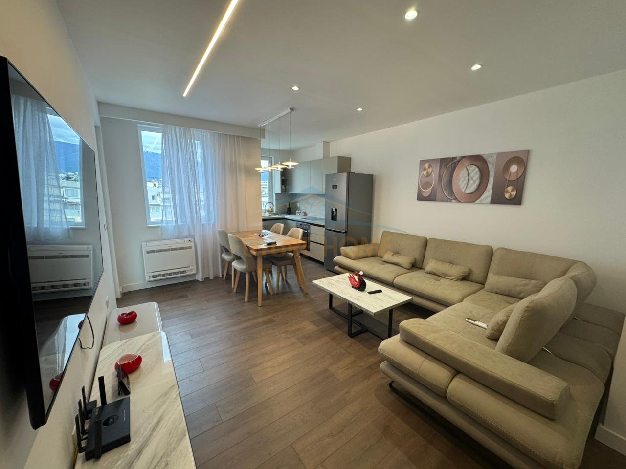 For rent, 2+1 Apartment, Mine Peza Street, Tirana.