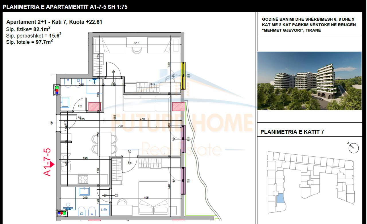 For sale, 2+1 Apartment, Aluna 1, Paskuqan