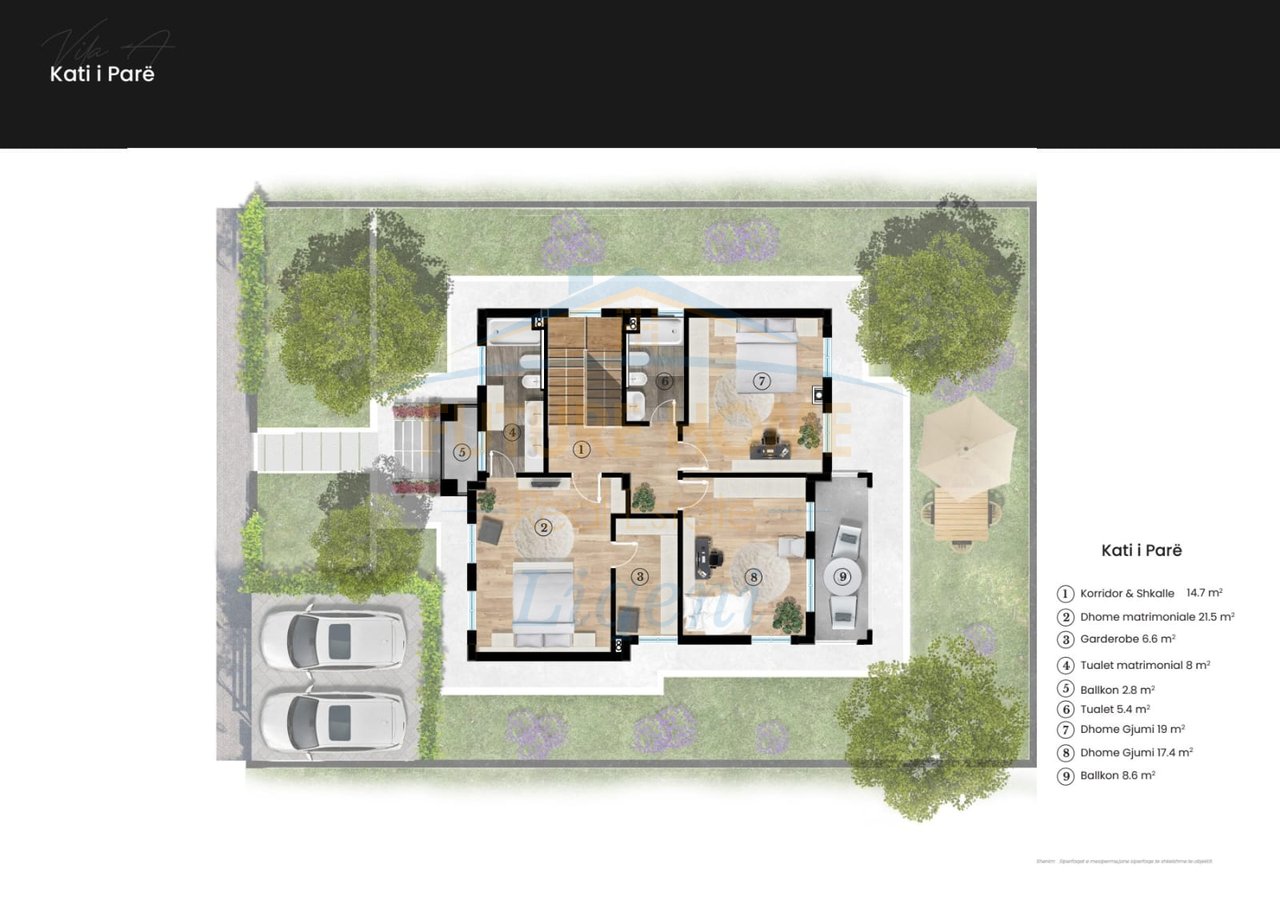 Shitet, Vilë, Montclair Residence,Tiranë.