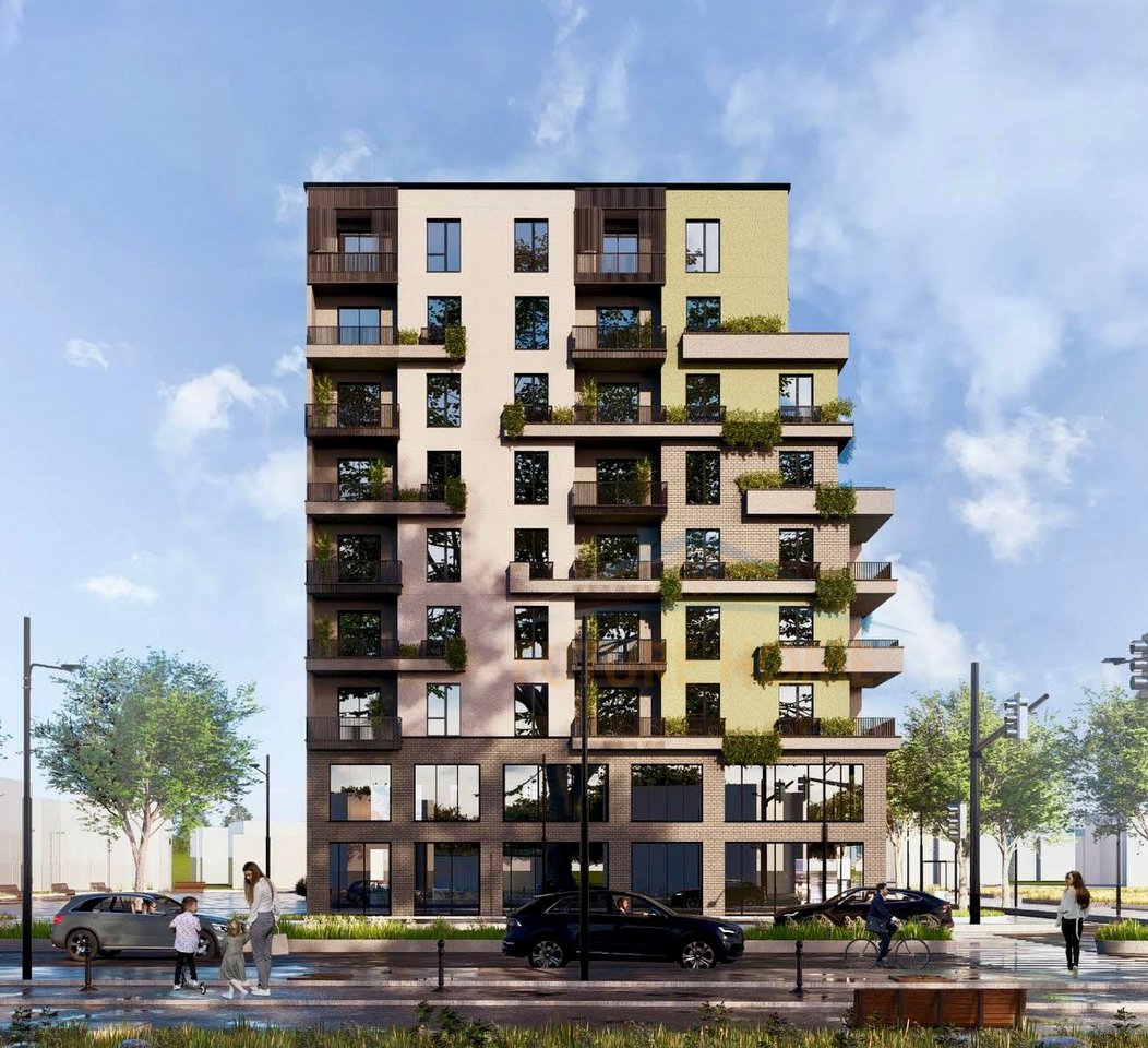 In vendita, appartamento 1+1, Residenza 'Green', Kamez.