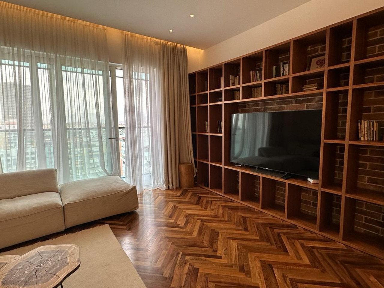 For rent, Apartment 2+1+2+Parking Space, Ambasador 3, Elbasan Street.