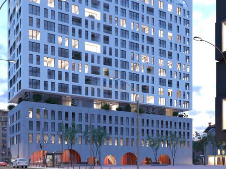 Shitet, Apartament 1+1, Residenca White Tower, Komuna e Parisit