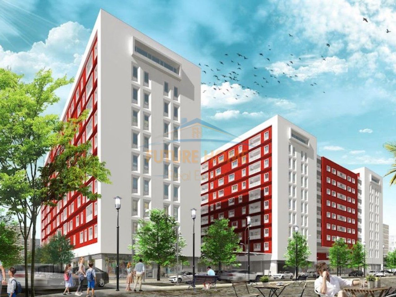 Shitet, Apartament 2+1+2, Kompleksi Guçe, Rruga Ndre Mjeda, Tiranë.