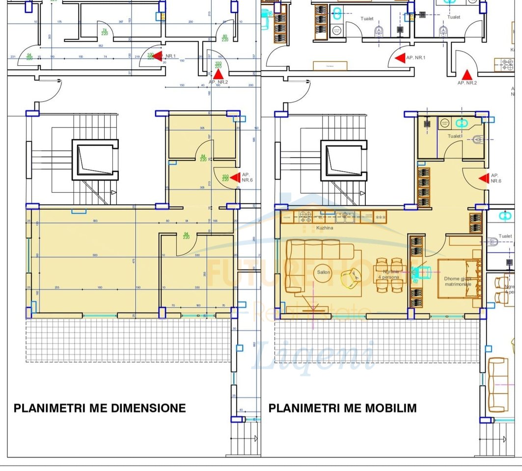 For sale, Apartment 1+1, Eduard Mano Street, Dry Lake, Tirana.