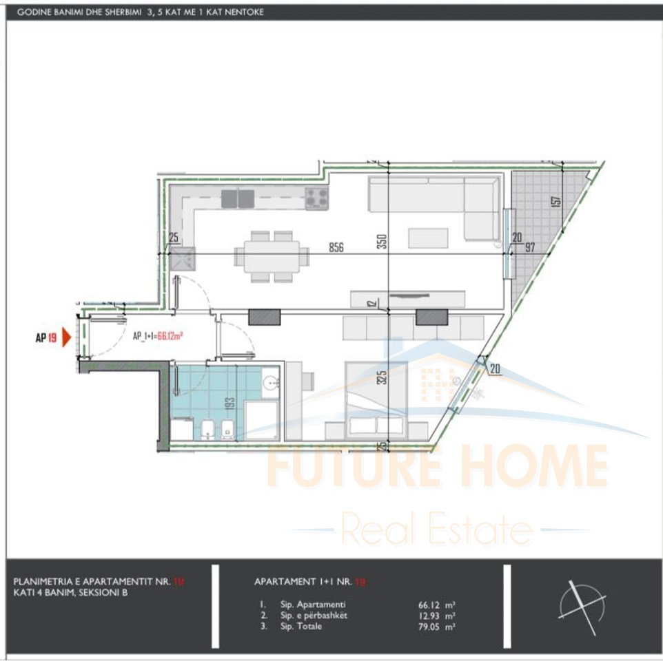 In vendita, Appartamento 2+1+2, Residenza La VIOLA, Paskuqan