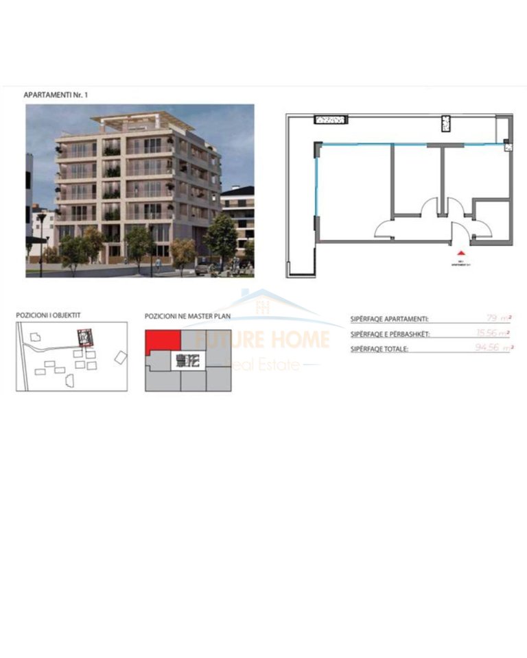 Shitet Apartament 2+1, Orikum, Vlore.