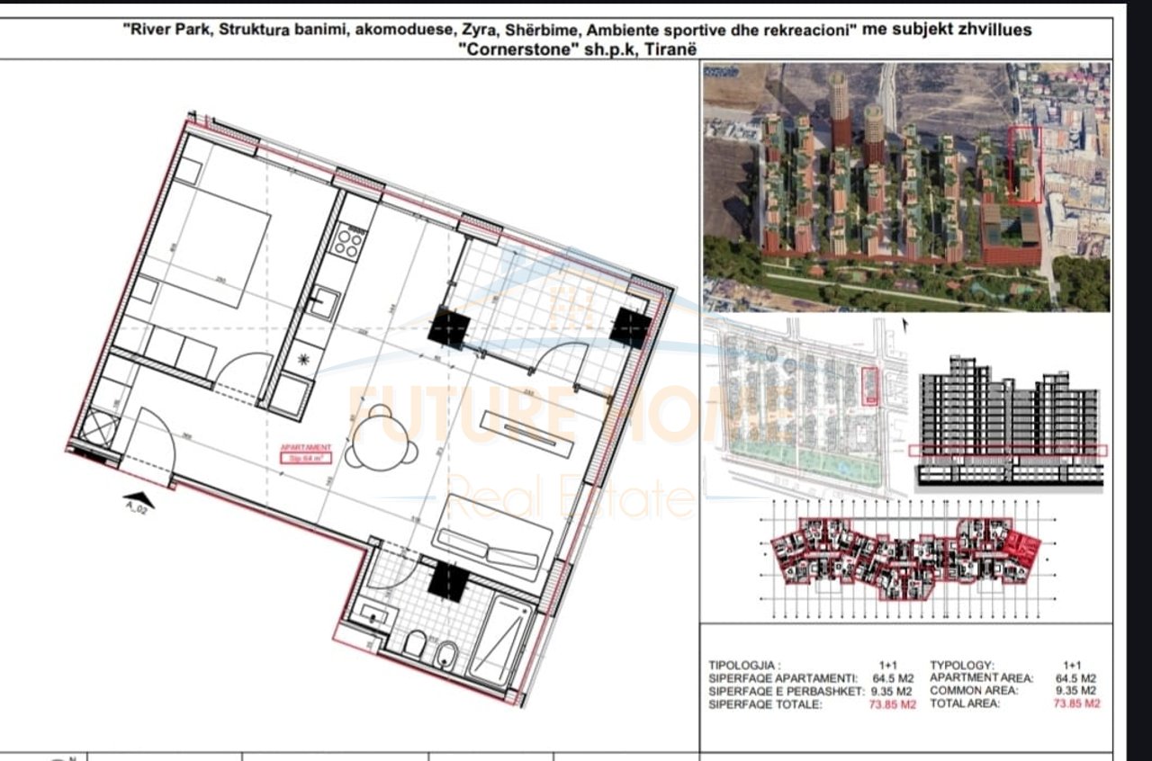 For sale, 2+1 Apartment, New Ring Road.