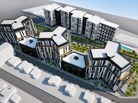 Shitet, Apartament 3+1, Garden Residence Turdiu, Tiranë.