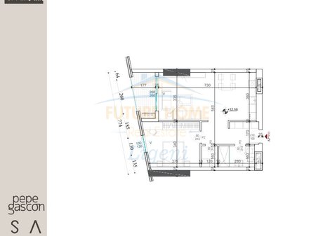 Shitet, Apartament 1+1, Shqiponja Square, Zogu i Zi, Tiranë.