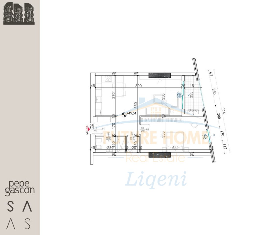 In vendita, Appartamento 1+1, Shqiponja Square, Zogu i Zi, Tirana.