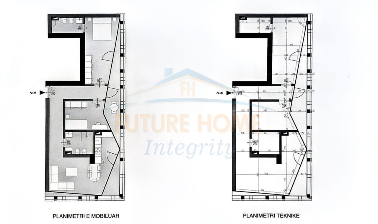 For sale, Apartment 2+1+2, Mara Palace, Tirana.