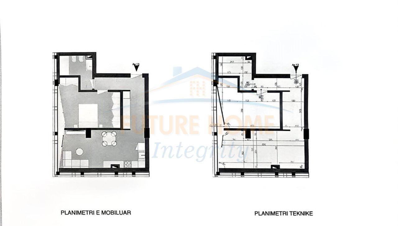 For sale, Apartment 1+1, Mara Palace, Tirana.