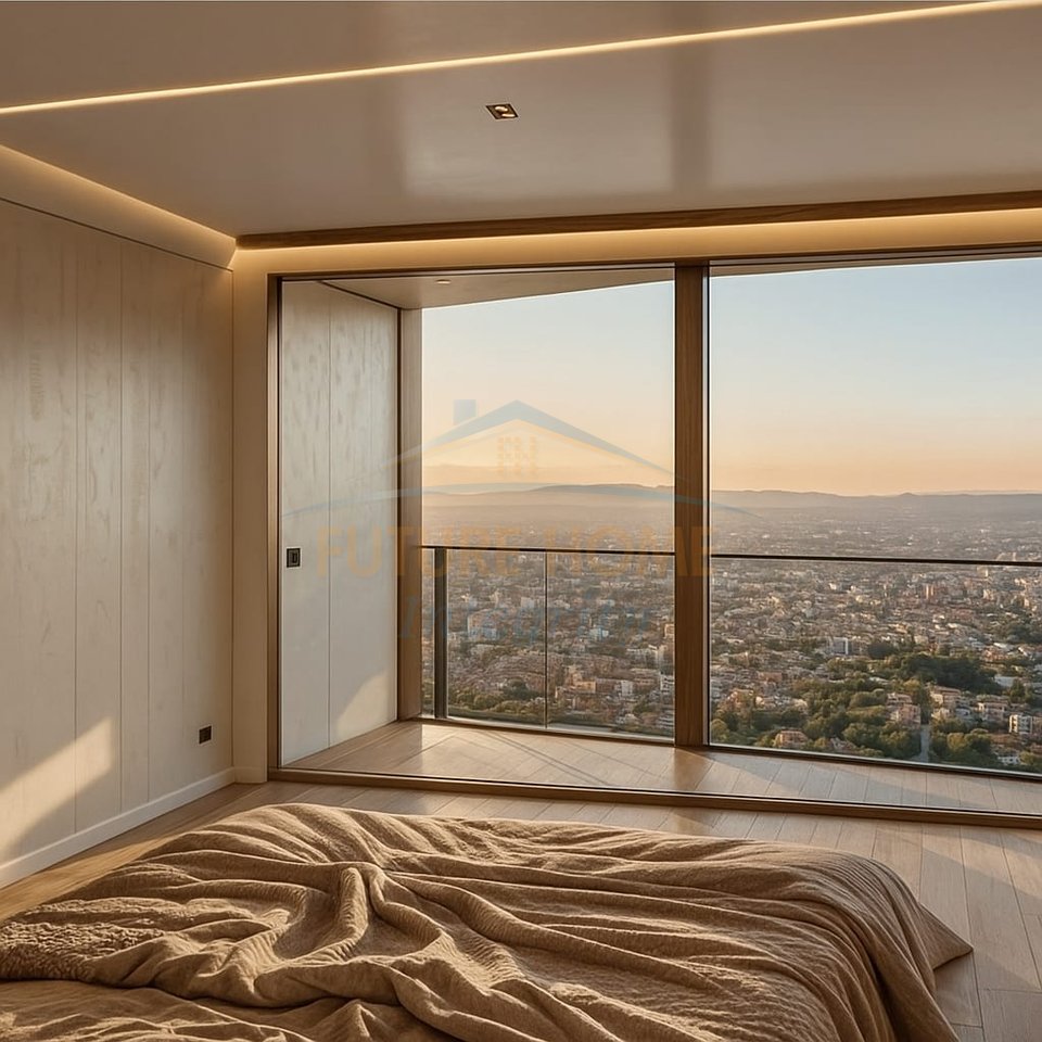 For sale, Apartment 1+1+2 Balconies, Mara Palace, Tirana.