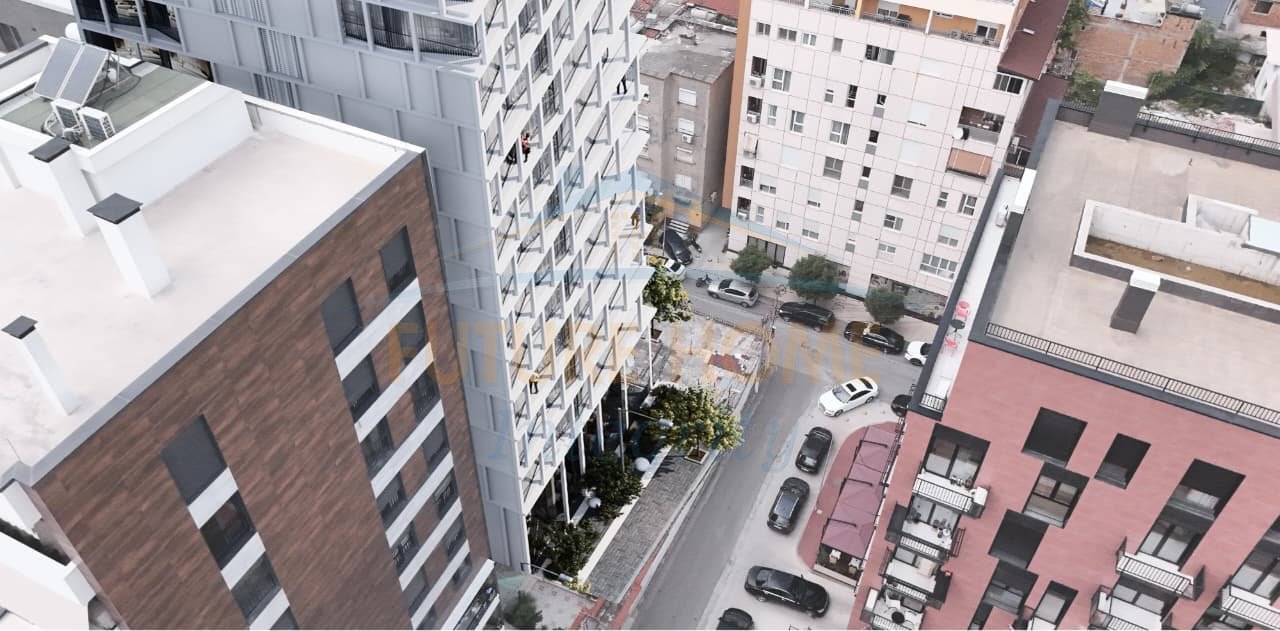 For sale, Apartment 1+1+2 Balconies, Mara Palace, Tirana.