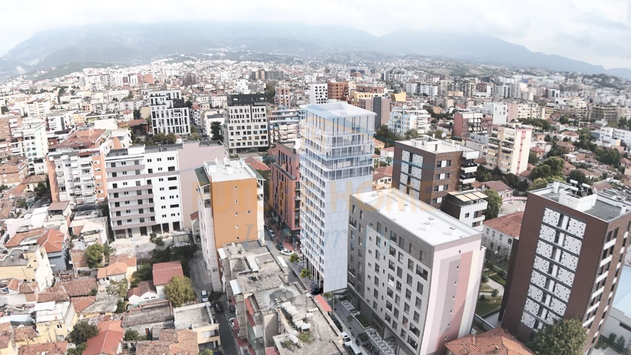 For sale, Apartment 1+1+2 Balconies, Mara Palace, Tirana.