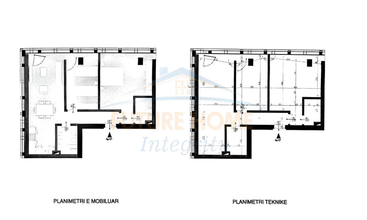 For sale, Apartment 2+1+2, Mara Palace, Tirana.